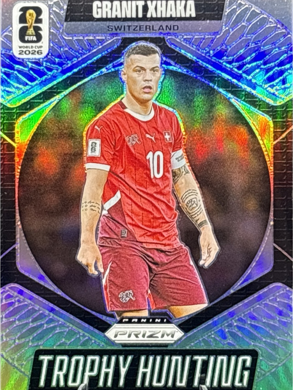 Panini Prizm Granit Xhaka Soccer Card